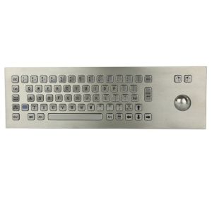 RKB-8603 Compact Industrial Keyboard with Trackball
